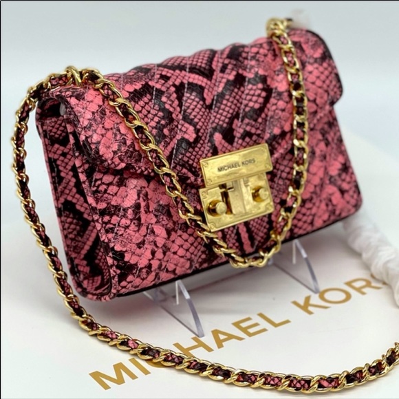 Michael Kors Handbags - Michael Kors Rose Small Flap Crossbody Clutch